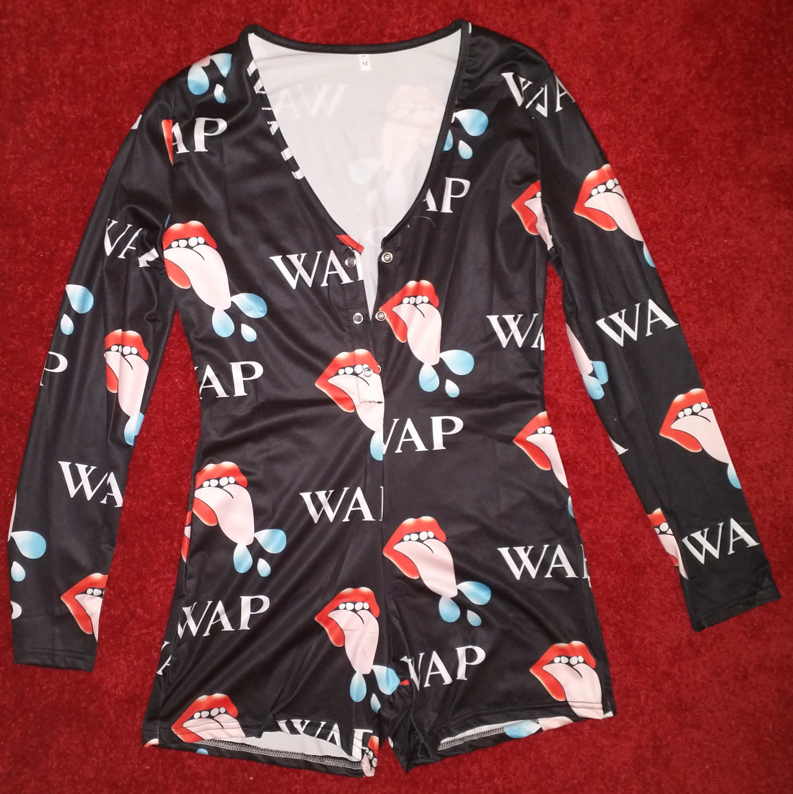 WAP, cardi B, megan the stallion, onesie, pajama, adult, sexy, sleepwear, jumpsuit