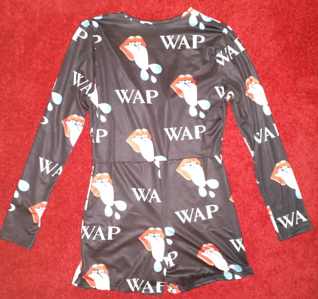 WAP, cardi B, megan the stallion, onesie, pajama, adult, sexy, sleepwear, jumpsuit