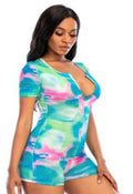 Sweet Something Tie Dye Adult Onesie Pajama