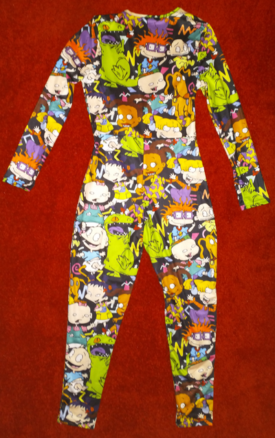 Rugrats 90s adult onesie, pajama, long sleeve and pant legs, sexy, bodysuit