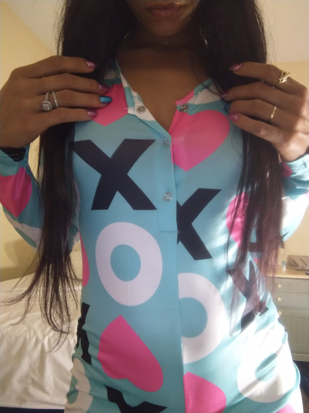 XOXO Forever Adult Pajama Onesie