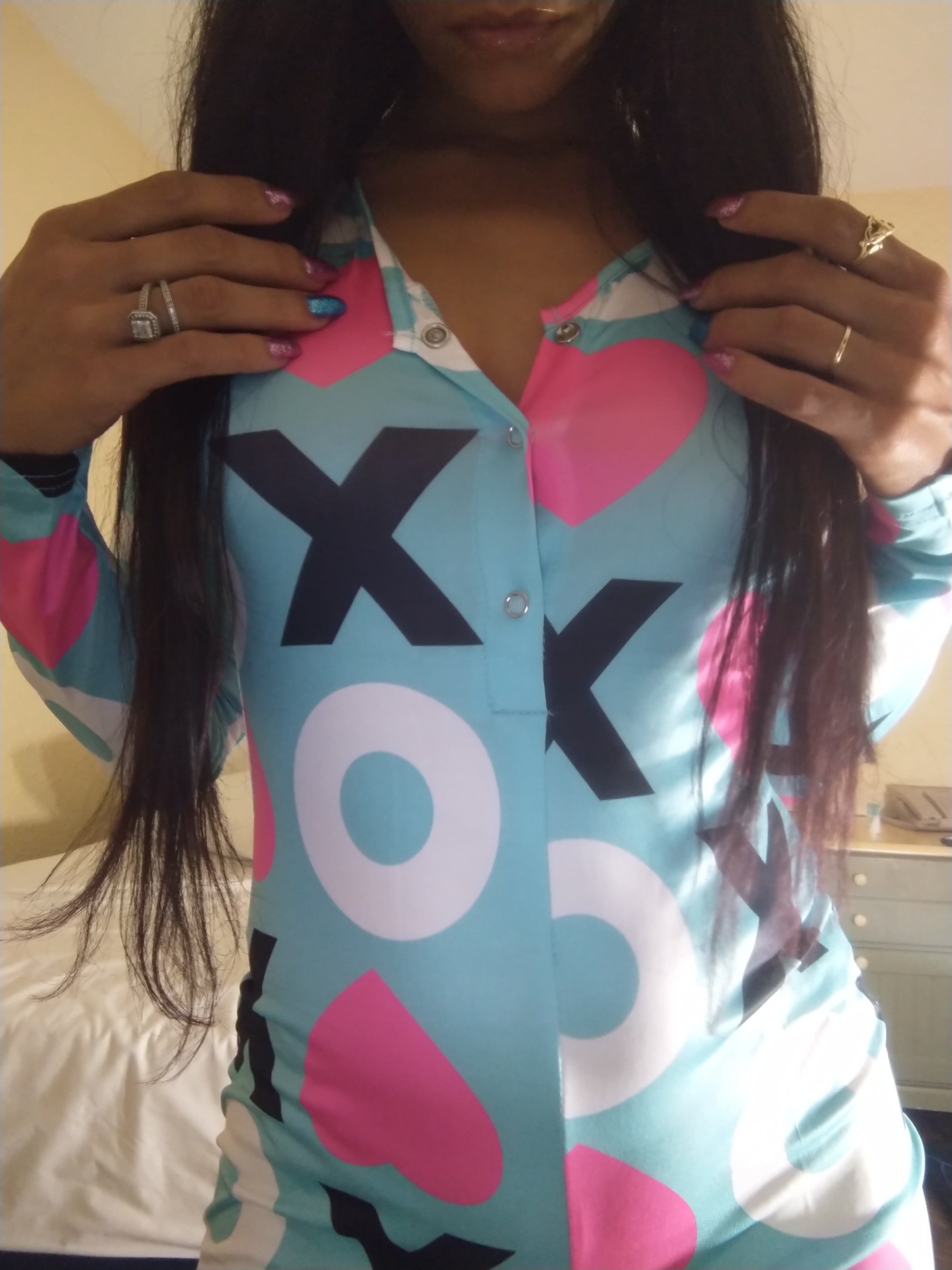 XOXO Forever Adult Pajama Onesie