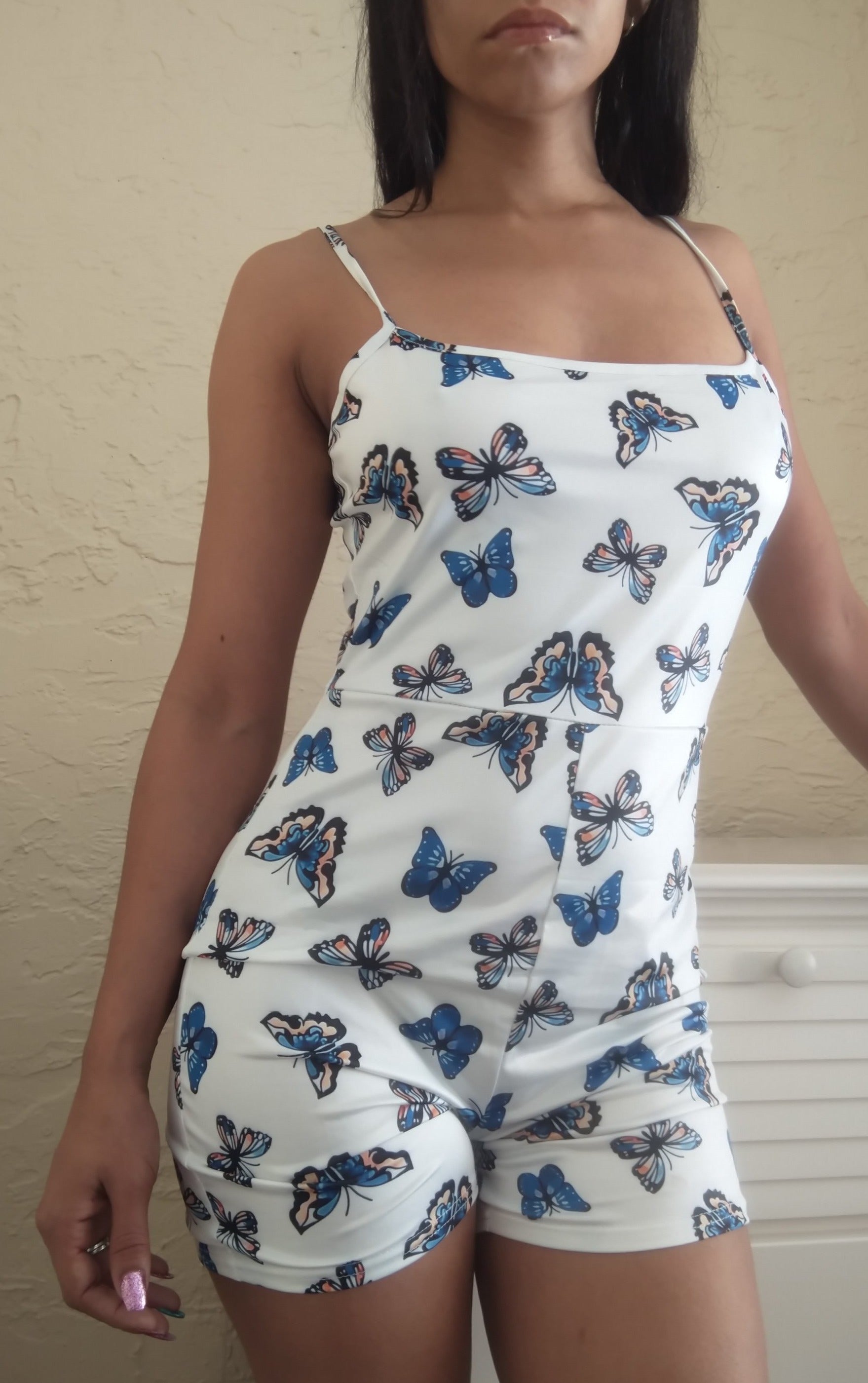 sexy adult 1 piece pajama sleepwear with butt bottom flap
