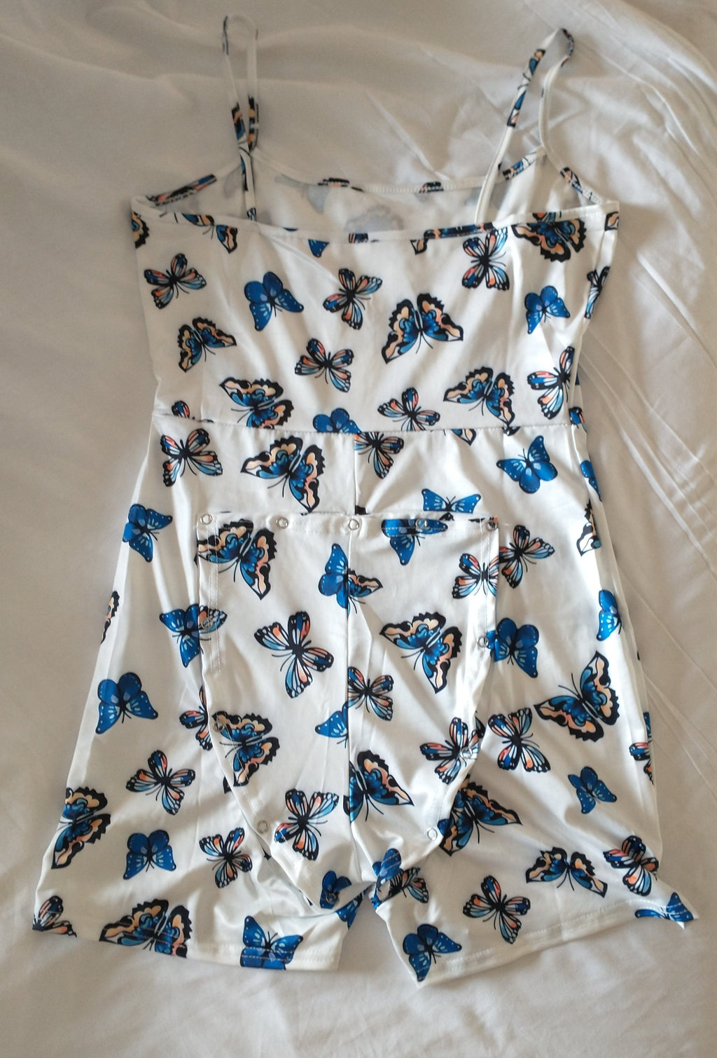 Butterfly Dream W/ Bottom Flap Adult Pajama Onesie