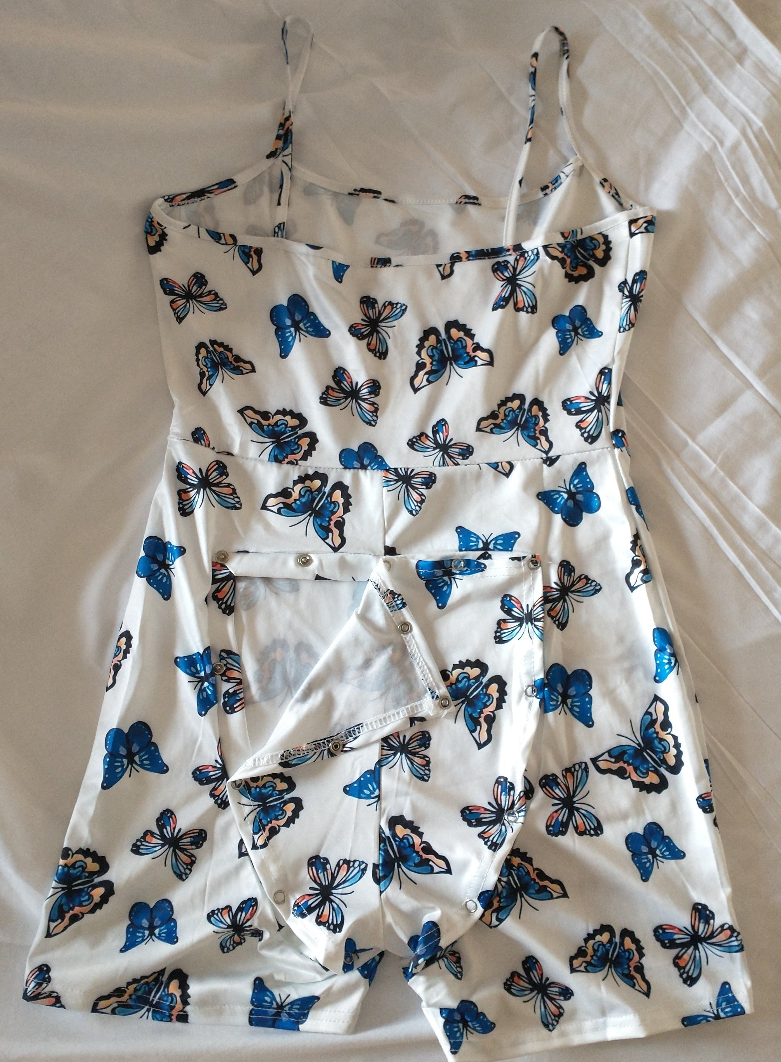 Butterfly Dream W/ Bottom Flap Adult Pajama Onesie