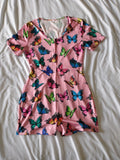 Butterfly Kiss Adult Pajama Onesie