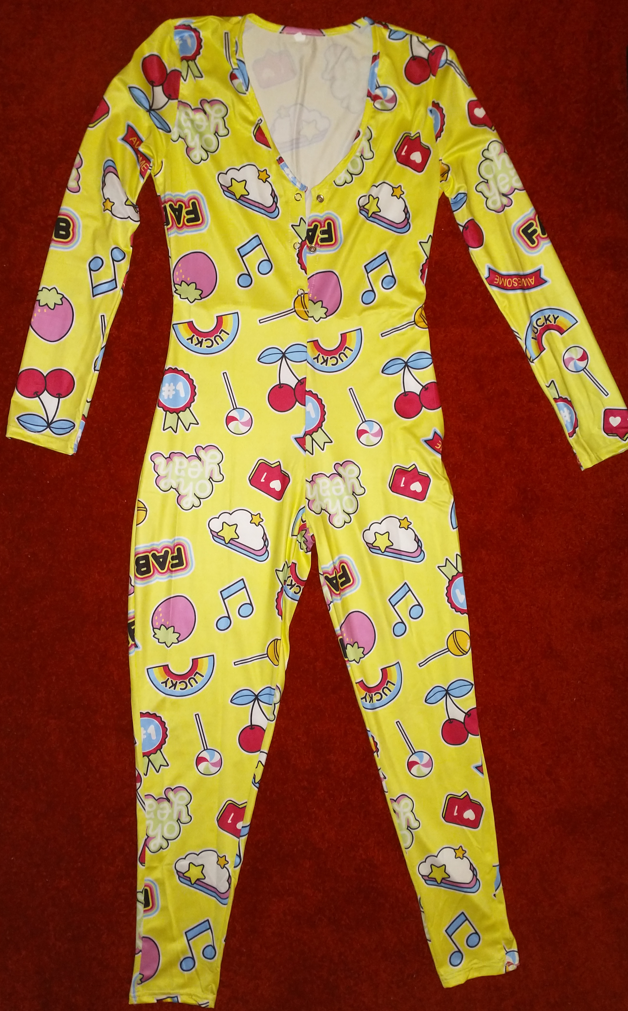 FAB Adult Onesie Pajama Bodysuit - SHOP CHITAI